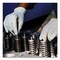 Gloveworks By Ammex Disposable Gloves, 4 mil Palm, Latex, Powder-Free, S, 1000 PK, Ivory TLF42100 - alternate 6